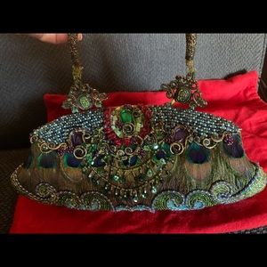Mary Frances Peacock Purse